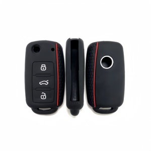 Funda Protectora de Silicona de Alta Calidad para Llaves de Coche <span class=keywords><strong>VW</strong></span> EOS Scirocco Jetta Octavia POLO Tiguan Golf, Accesorios - Product Image 4