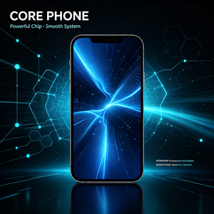 สมาร์ทโฟนหน่วยความจำขนาดใหญ่ 5G ชาร์จเร็ว หน้าจอสัมผัส แบตเตอรี่ใช้งานได้ยาวนาน - Product Image 5