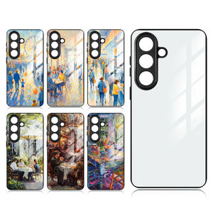 Nouvelle Arrivée Coque de Téléphone en Verre Trempé TPU 2D Vierge pour Sublimation Coque de Téléphone en Verre pour Samsung S26 Series Personnalisée Luxe - Product Image 3