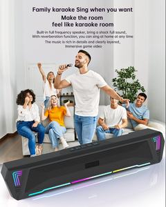 Haut-parleur de haute qualité pour reproduire un son parfait karaoké et haut-parleur à sept couleurs pour la maison de jeu en plein air - Product Image 4