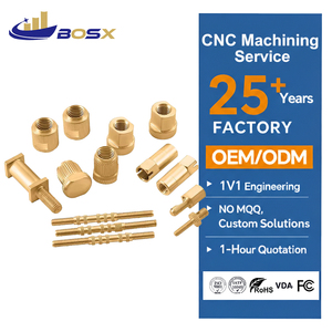 बोक्स गैर-मानक कस्टम परिशुद्धता सीएनसी मोड़ 5 अक्ष मशीनिंग पीतल स्टीयरिंग कनाल संयुक्त पिवट भाग निर्माता - Product Image 1