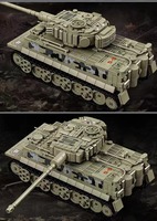 Yeni Gelen 66055 Tiger Ağır Tank Yapım Blokları Seti, Savaş Aracı Model Kiti, Erkek Çocuklar İçin Eğitici Montaj Oyuncağı, Çocuk Hediyesi