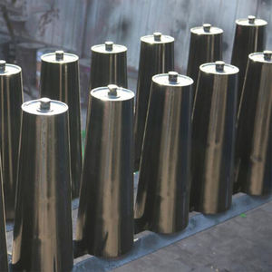 Industriële Conische Looprollen Nieuw Koolstofstaal Ontwerp Zware Conus Roller Voor Kolenmijnbanden Transportbanden - Product Image 3