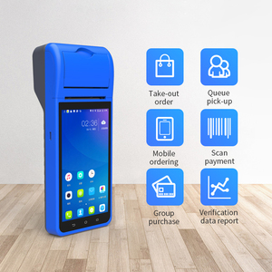 5SDK 5.5" Mobile Android POS Machine Handheld POS Terminal 4G Wifi NFC Payment Point of Sale systems Retail Cashier with <b>Printer</b> - Product Image 3