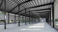 Structure en acier préfabriquée certifiée CE, atelier industriel, entrepôt, bâtiment à grande portée, hangar métallique, conception personnalisée