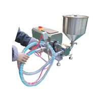 Machine de remplissage semi-automatique de crème de dentifrice au yaourt de qualité sanitaire
