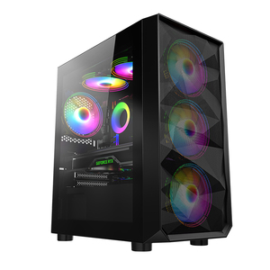 Bán Chạy Ốp Mirco Atx Ốp Máy Tính Chơi Game Tốt Nhất Cho Máy Tính Pc Chơi Game Có Quạt Rgb - Product Image 1