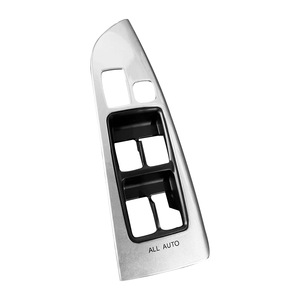 Silver <b>Window</b> Switch <b>Panel</b> Faceplate For Toyota LC120 All Auto Trim Kit - Product Image 2