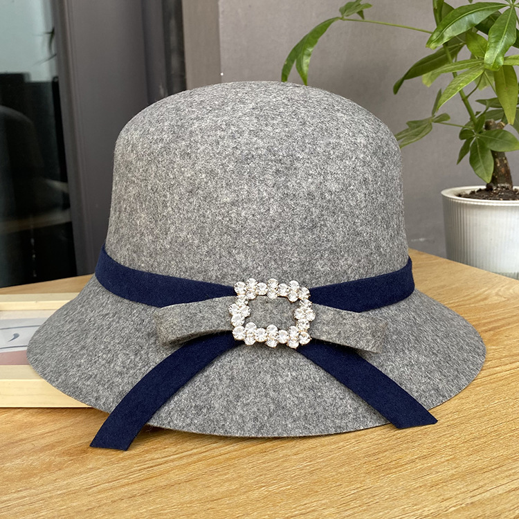 chinese dress ladies M489( Silver/Light Gray )Kentucky Derby Hat Church Hat Wedding Hat Eas main image 1