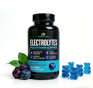 Gummies électrolytes multivitaminés OEM/ODM, hydratation et énergie, soutien quotidien de la fonction immunitaire et musculaire pour adultes, compatibles Keto et Vegan - Product Image 2