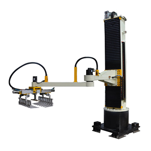 Cột duy nhất cánh tay robot Hệ thống hoàn toàn tự động PE hộp carton Túi <span class=keywords><strong>palletizer</strong></span> cho nước giải khát tái chế nhựa cho thực phẩm giấy gỗ - Product Image 1
