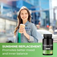 OLLI Capsules de Vitamines Calcium VD3 Personnalisées sous Marque Blanche Certifiées Halal pour Complément Beauté Adulte (Ne convient pas aux nouveau-nés)