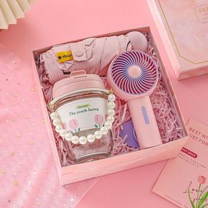 Ventilateur portable moderne et élégant, idéal pour les souvenirs de cérémonie de remise des diplômes, cadeaux pour clients, employés et femmes musulmanes. - Product Image 2