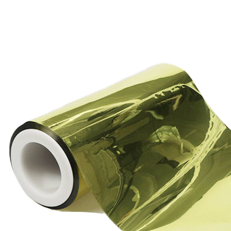 Silver Metallized BOPP PET Gold Film Packaging Soft VMPET Flexible Pet Mylar Film 50 Micron Pet Thermal Lamination Film 650 Mm