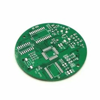 Fabrication de circuits imprimés en aluminium pour ampoules électroniques personnalisées 94v0 rondes, éclairage de croissance LED