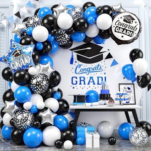 Graduation <strong>Balloon</strong> Garland Arch Kit with Graduation Cap Certificate Letter Star Mylar Foil <strong>Balloons</strong> for Class of 2026 Grad <strong>Prom</strong> - Product Image 5