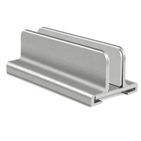 Aluminium Vertikaler Laptop-Ständer Verstellbarer Dock-Halter für Schreibtisch Platzsparend OEM Großhandel Fabrik