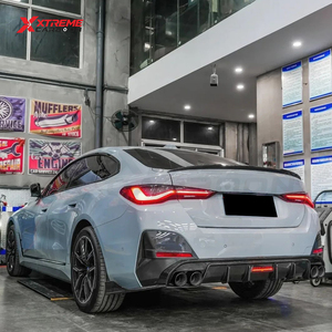 Diffusore Posteriore in Fibra di Carbonio XTREME con Luce Freno LED per <span class=keywords><strong>BMW</strong></span> <span class=keywords><strong>G22</strong></span> G26 420i 430i M440i - Product Image 6