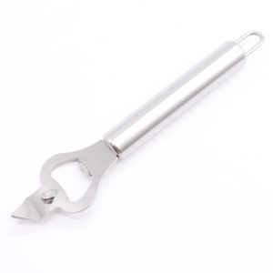 Ouvre-boîte en acier inoxydable 3-en-1 poinçon de bouteilles de bière pour la cuisine et le bar à domicile - Product Image 1