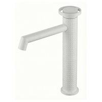 Robinet de lavabo noir nordique de luxe léger, simple, pour eau chaude et froide, pour salle de bain blanche