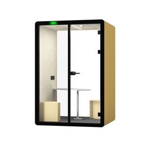 Cabinas de Trabajo Acústicas Insonorizadas para 2 Personas, Cabina de Reuniones Portátil en Venta - Product Image 1