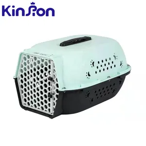 Manufacturer Small Pet Cage Supplier Dog Cages and Carriers House Pets Kennel Cage Portable Plastic Cat Air Box