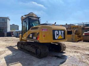 รถขุดตีนตะขาบไฮดรอลิก Caterpillar Cat 320D มือสอง น้ำหนัก 20 ตัน อุปกรณ์ก่อสร้าง เครื่องยนต์ มอเตอร์ ปั๊ม ราคาถูก - Product Image 2