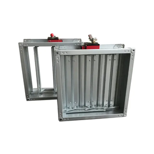 जस्ती स्टील 70 डिग्री Hvac के लिए मोटर चालित मैनुअल धुआं निकास आग स्पंज एयर कंडीशनिंग प्रणाली - Product Image 6