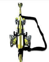 Logo personnalisé en nylon + eva, ceinture de transport réglable, poignée de cils, sangle de ski pour snowboard