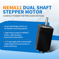 RB NEMA11 Motor Stepper Torsi Tinggi Kecepatan Rendah NEMA Motor Stepper Terintegrasi 3.68v 24V Kontrol Digital untuk Medis