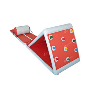 Kid Air Track Race Track Gym <span class=keywords><strong>Mat</strong></span> Equipo de Parque de Atracciones Pared de escalada inflable para juegos deportivos Pared de escalada para niños - Product Image 2