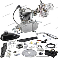 Ensemble moteur ZEDA-DIO80, moteur de vélo 2 temps, moteur à essence, moteur à moyeu, soupape à clapets DIO, carburateur OKO, chopper, vélo à essence, bicimoto