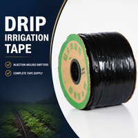Ruban goutte-à-goutte plat enroulé pour l'irrigation des champs agricoles