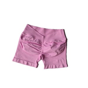 Shorts de Yoga Sin Costuras para Mujer, Cintura Elástica, Efecto Levanta Glúteos, Control de Abdomen, Shorts Deportivos, Ropa Deportiva, Spandex/Nylon - Product Image 6