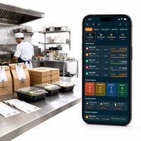 Desarrollo de Aplicaciones de Gestión de Cocina Inteligente en la Nube para iOS y Android con Pedidos Multimarca y Pantalla de Cocina LionCreate