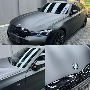 Pellicola per <span class=keywords><strong>Auto</strong></span> 3M <span class=keywords><strong>Nero</strong></span> Lucido Opaco, Rivestimento in Vinile <span class=keywords><strong>Nero</strong></span> Satinato per Cambio Colore Completo dell'<span class=keywords><strong>Auto</strong></span>, Pellicola Nera Lucida per Wrapping <span class=keywords><strong>Auto</strong></span> - Product Image 6