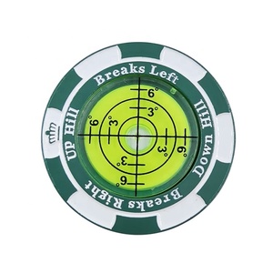 New Poker Chip <strong>Golf</strong> Ball Marker <strong>Golf</strong> Putting Green Reading <strong>Aid</strong> Bubble Level High Precision <strong>Alignment</strong> Reader Tool Ball Marker - Product Image 3
