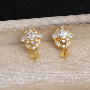 DIY Perle Argent S925 Tour Eiffel Crochets d'oreille 9-10mm pour boucles d'oreilles inférieures JG5980 Apprêts et composants de bijouterie Accessoires - Product Image 2