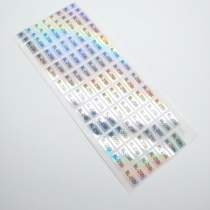 Tùy chỉnh 3D Holographic an ninh số Sticker 3D hiệu ứng laser với đầy màu sắc ba chiều cho bao bì nhãn in logo thương hiệu - Product Image 4
