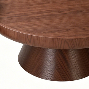 Ensemble de tables basses modernes en bois durable <span class=keywords><strong>pour</strong></span> la maison, meubles en MDF, <span class=keywords><strong>table</strong></span> <span class=keywords><strong>basse</strong></span> <span class=keywords><strong>ronde</strong></span> simple <span class=keywords><strong>pour</strong></span> le <span class=keywords><strong>salon</strong></span> - Product Image 4
