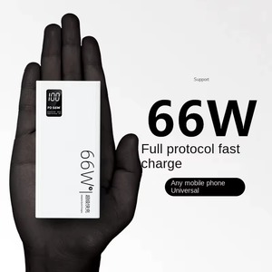 Batterie externe PD66W 10000/20000mAh, charge rapide, chargeur portable 21V 4A, affichage numérique pour appareils de voyage - Product Image 2