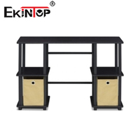 Table d'ordinateur moderne Photos Bureau de bureau standard avec table d'appoint