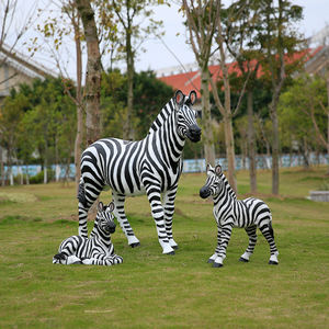 Statue de crocodile en résine grandeur nature / Animaux de la savane, sculpture en fibre de verre de crocodile / Animaux de <span class=keywords><strong>zoo</strong></span>, artisanat, accessoires de crocodile - Product Image 3