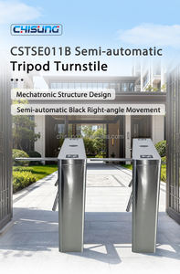 Tourniquet semi-automatique durable en acier inoxydable <span class=keywords><strong>SS304</strong></span> pour l'usage en usine et à l'école - Product Image 2