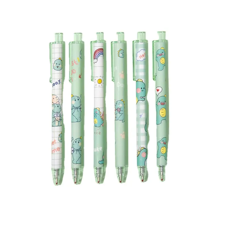 Mignon 0.5mm presse type belle jolie fille coeur fée presse neutre brosse question stylo papeterie