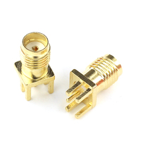 Conector Coaxial RF de la Serie SMA RP-SMA KHD, OAL 13.5mm Recto y 90° °   Cable de Ángulo Recto de 50Ω