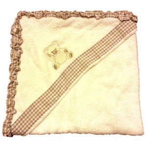 BRAUNER QUADRATISCHER LOCKIGER BÄR-DREIECK - Product Image 1