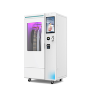 Machine de nettoyage à sec domestique à vapeur pour vêtements, avec paiement par pièces, désinfection bactéricide, séchage par pompe à chaleur et fonction de mise en forme pour armoire