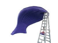 Lèvres rouges gonflables de PVC faites sur commande pour la publicité, ballon gonflable de lèvre pour la décoration de partie