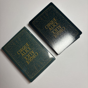 Jeu de cartes de poker publicitaire personnalisé, écologique, durable, avec logo de marque, coins arrondis, emballage en papier, promotionnel, pour usage familial - Product Image 3